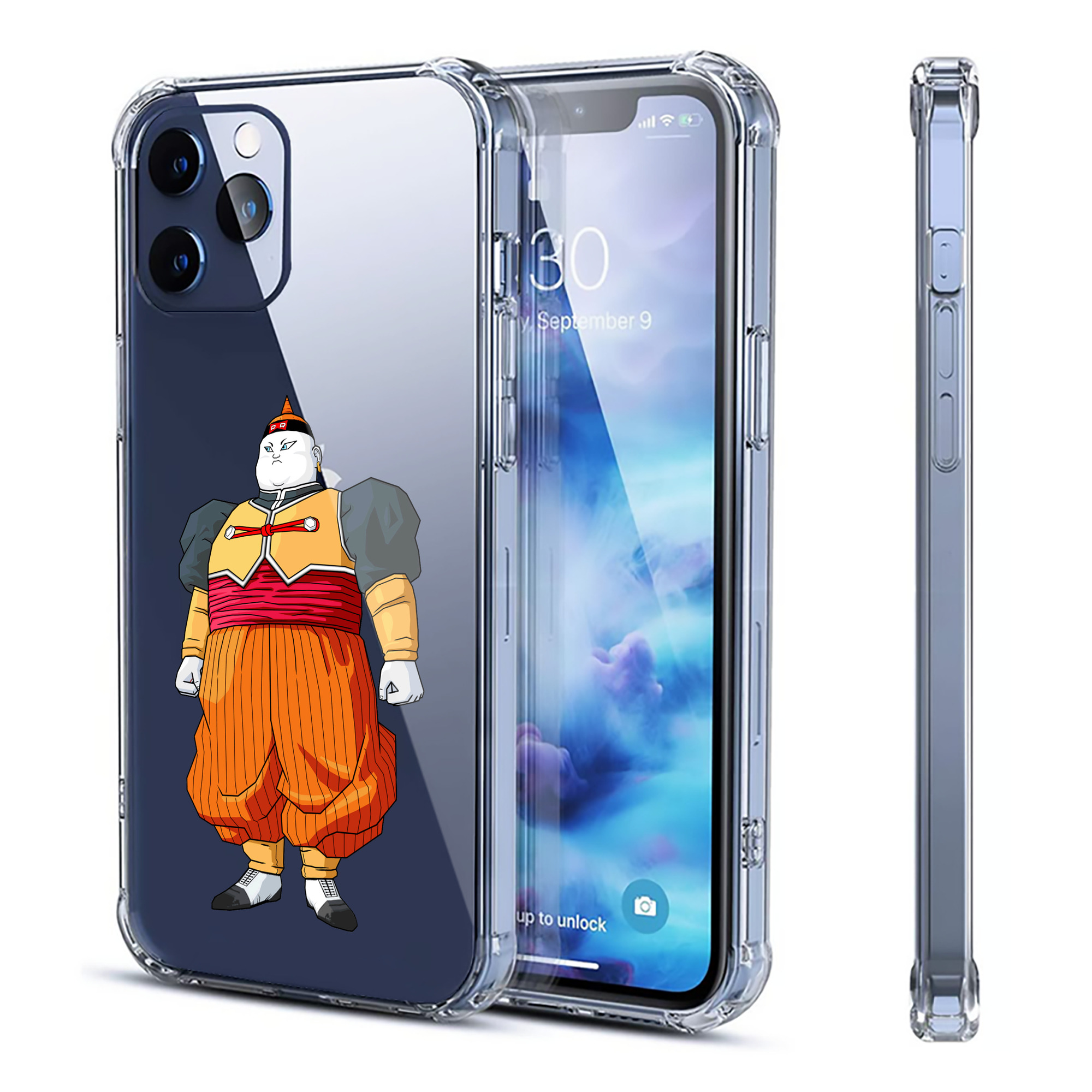 （画像用） ドラゴンボール DRAGON BALL 【iPhone 12シリーズ対応】透明スマホケース（クリアソフトケース）